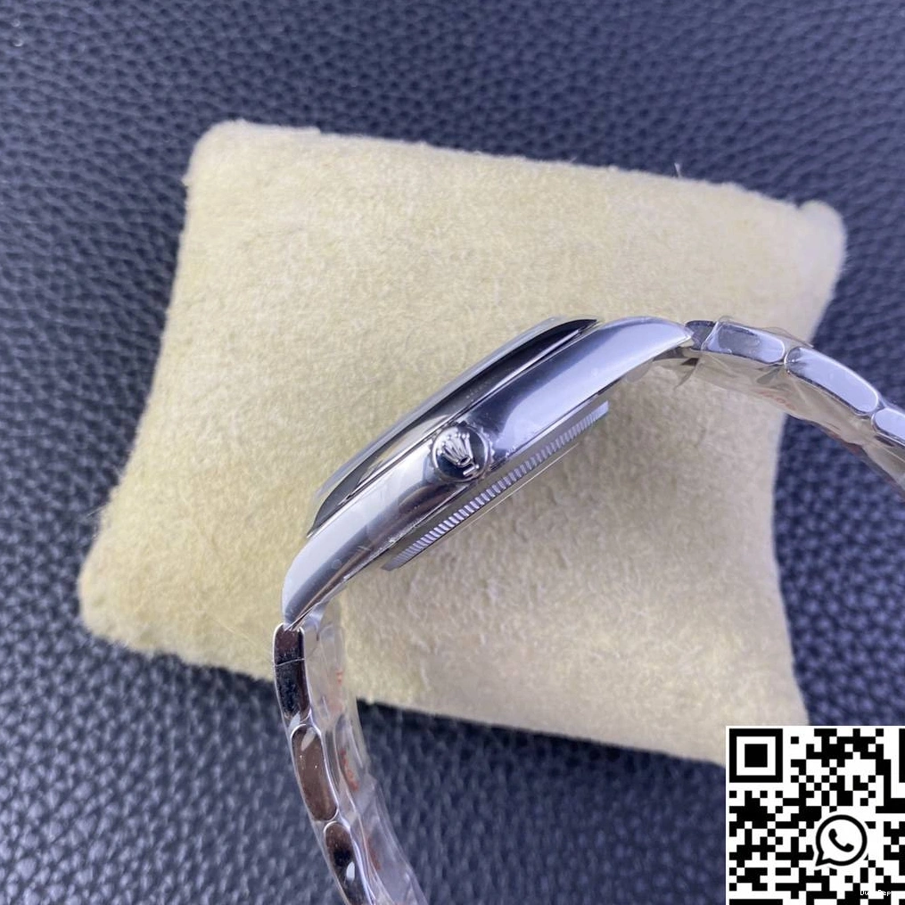 Silver Perpetual 41MM Clean Rolex Dial Oyster Factory M124300-0001 1127